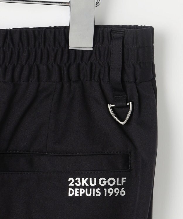 23区GOLF 【MEN】エアリージャージライトパンツ ブラック系