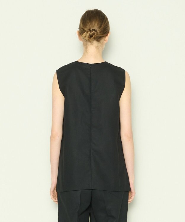JOSEPH 【洗える】ボイルコットン　ブラウス Black