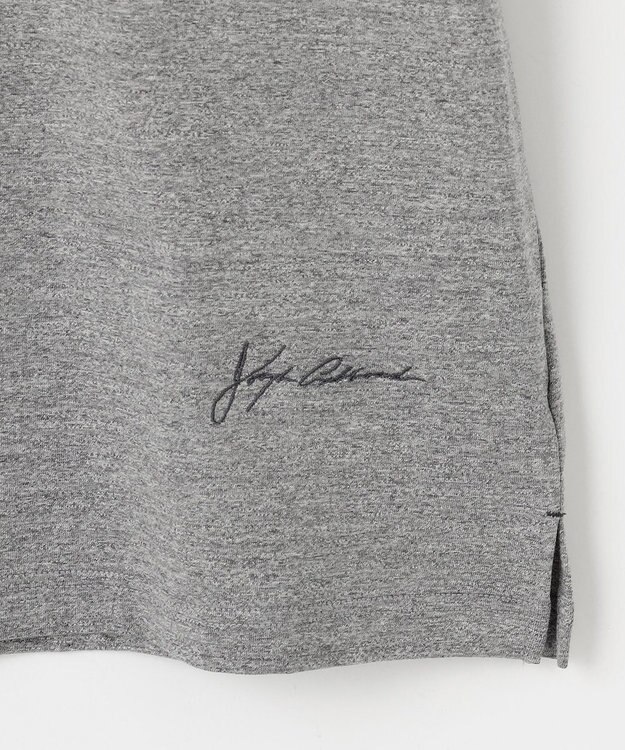 JOSEPH ABBOUD クールビズ【オーガニックコットン使用/日本素材】JOEコットン天竺 ポロシャツ ライトグレー系