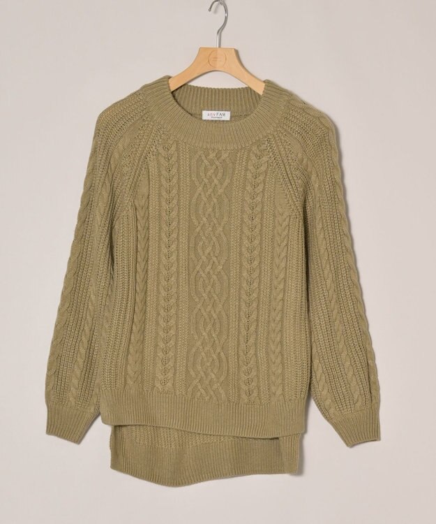 ONWARD Reuse Park 【any FAM】ニット秋冬 ブラウン