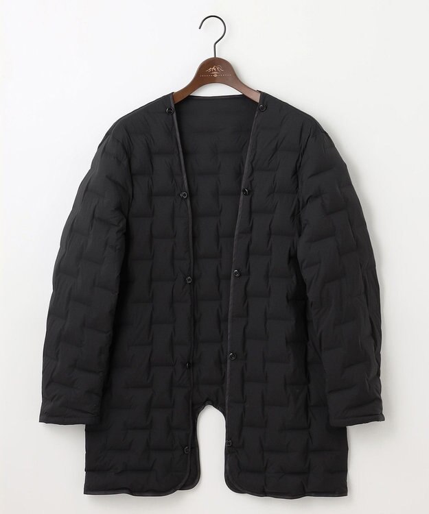 JOSEPH ABBOUD 【2WAY/撥水/ダウンライナー】インターレースカルゼ コート グレー系