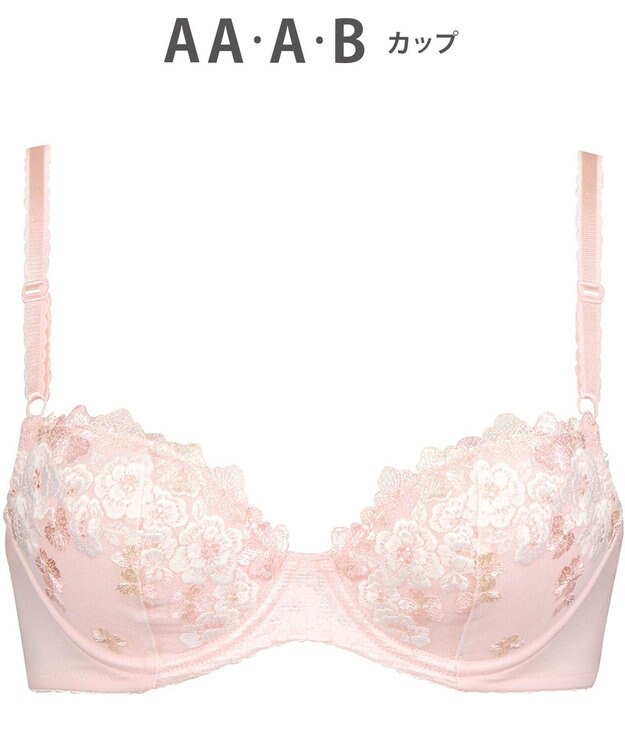 Wing 【ナチュラルアップブラ】 AA~Gカップ展開 ふっくら自然なまるみでバストアップ KB2060 ウイング／ワコール ピンク
