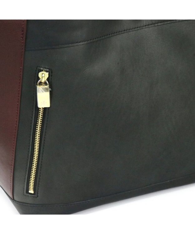 Regalo Felice 【ドラマ使用商品 / A4サイズ対応】トート / REGALO BK(ブラック×ボルドー：ツヤなし)