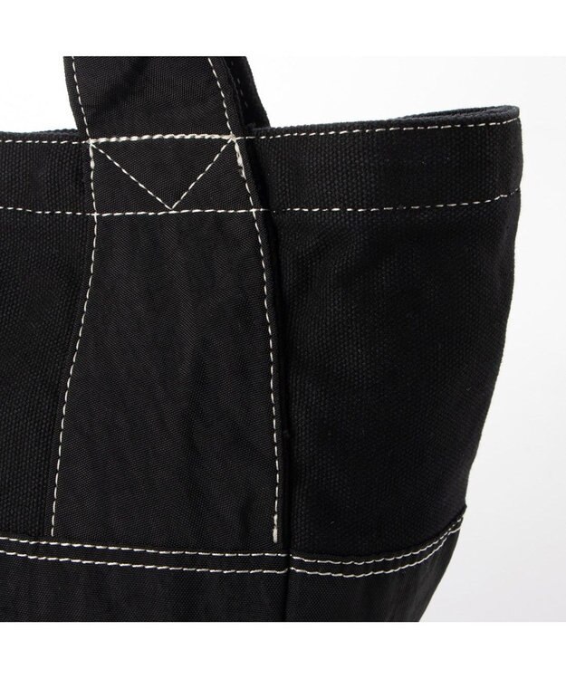 UNBILLION cachecache 製品洗いキャンバス×ナイロントートS ブラックブラック