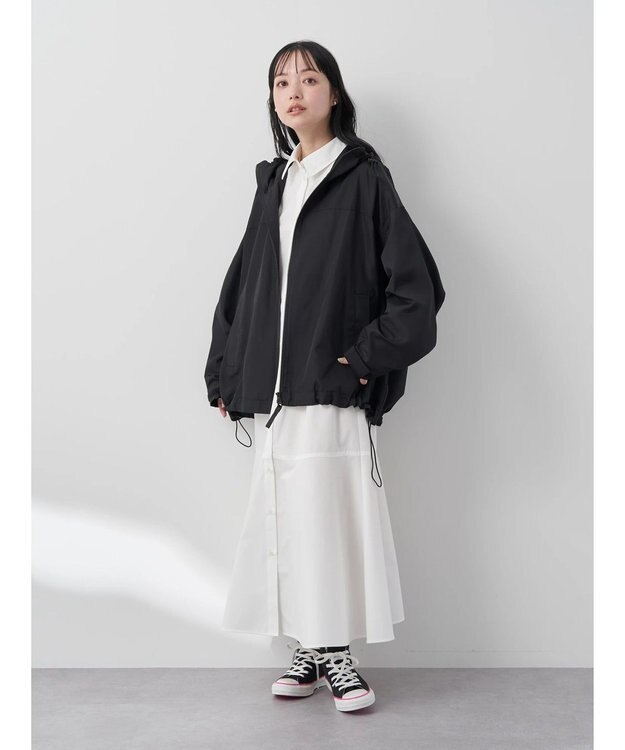 earth music&ecology スポーティーブルゾン Black