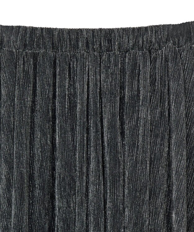 Green Parks ・ＥＬＥＮＣＡＲＥ　ＤＵＥ　ラメプリーツスカート Black