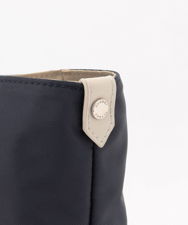 J.PRESS LADIES 【リバーシブル】ナイロン トート ネイビー系