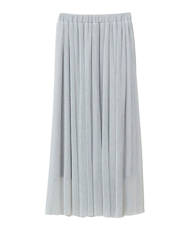 Green Parks ・ＥＬＥＮＣＡＲＥ　ＤＵＥ　ラメプリーツスカート Silver