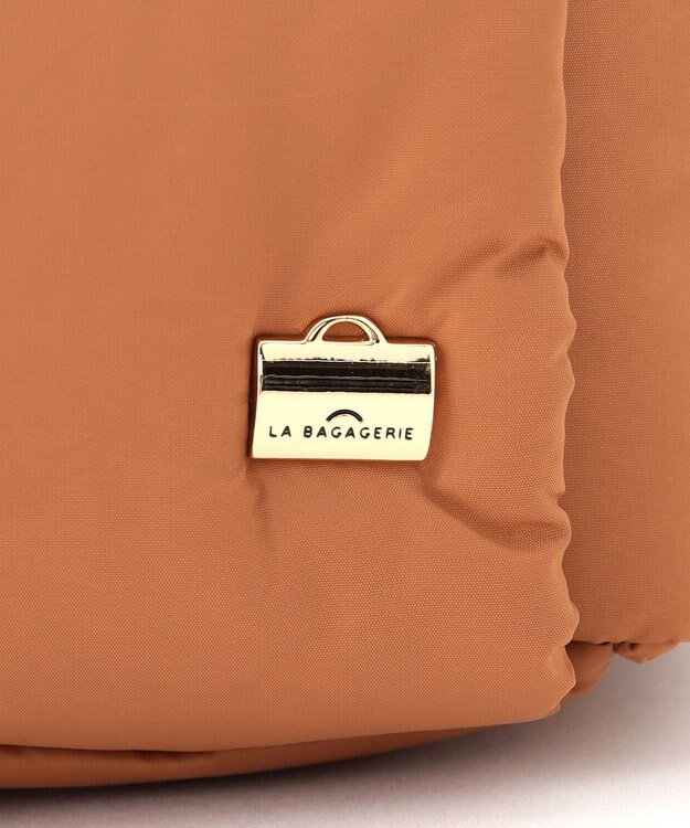 LA BAGAGERIE パデットブロック2WAYミニトート キャメル