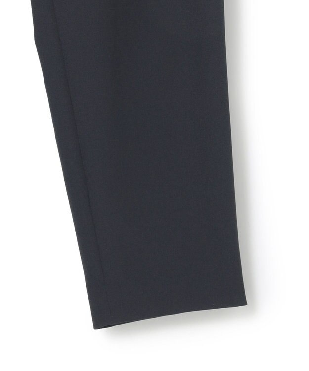 23区 L 【R(アール)】ライトダブルクロス ドロスト テーパードパンツ ネイビー系