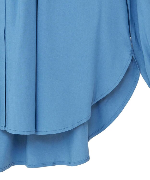 AMERICAN HOLIC バックＶギャザーブラウス Blue