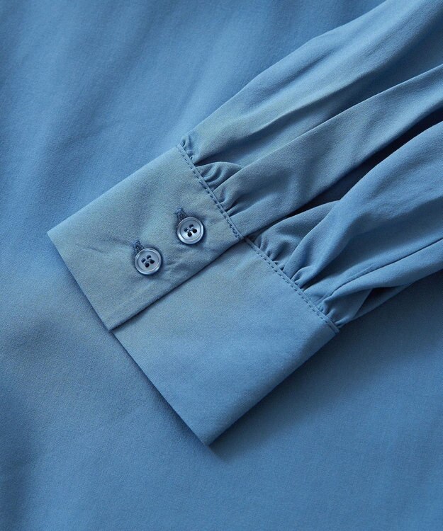 AMERICAN HOLIC バックＶギャザーブラウス Blue