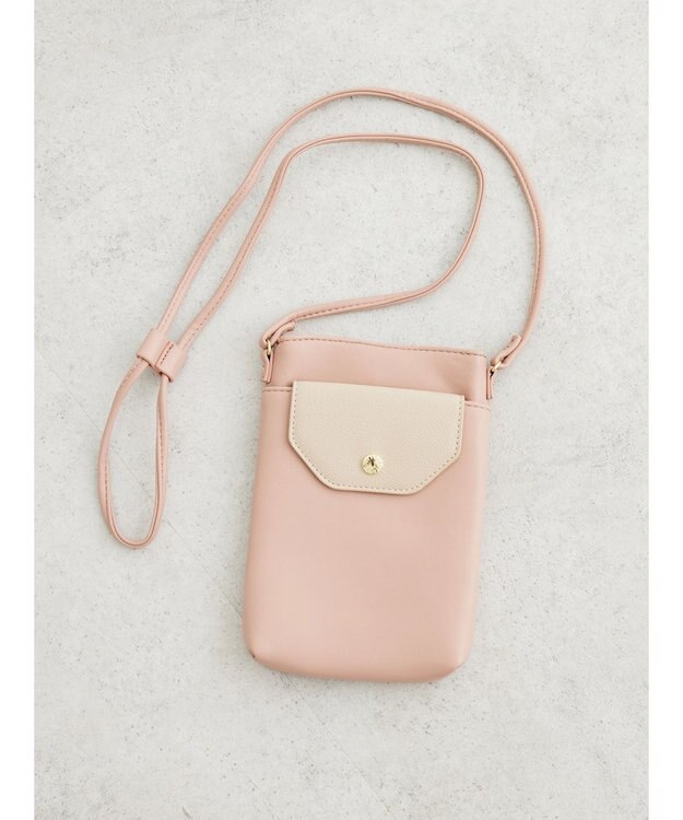 Green Parks ・別注　Ｌｅｇａｔｏ　Ｌａｒｇｏ　ミニショルダーバッグ Pink Beige