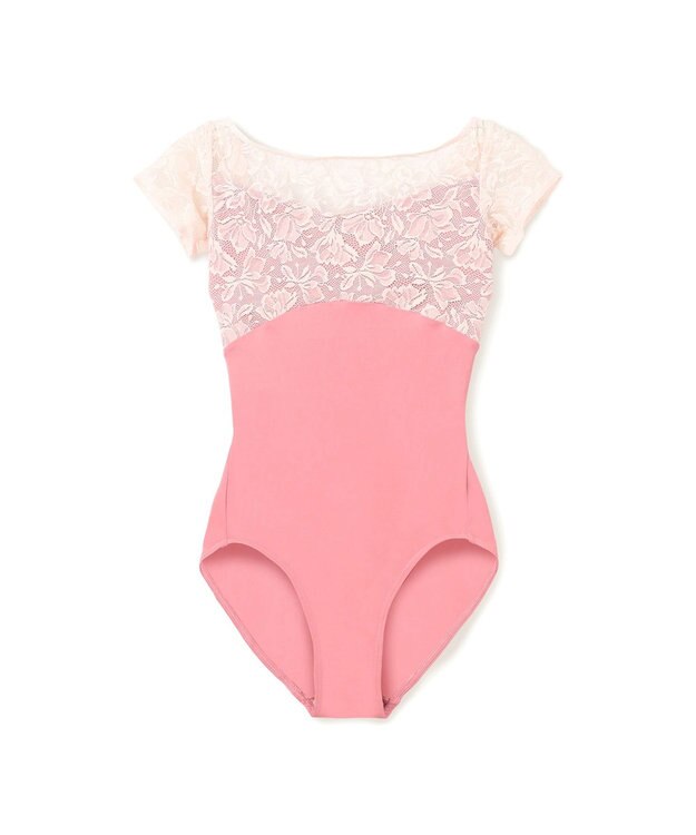 Chacott 【MAY NAGAHISA】キャップスリーブレオタード チェリーピンク