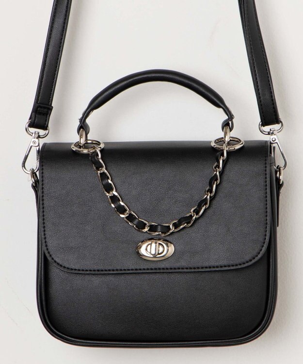 WEGO 【痛バ＆推し活グッズ】ミラクルチェーン痛ショルダー ブラック