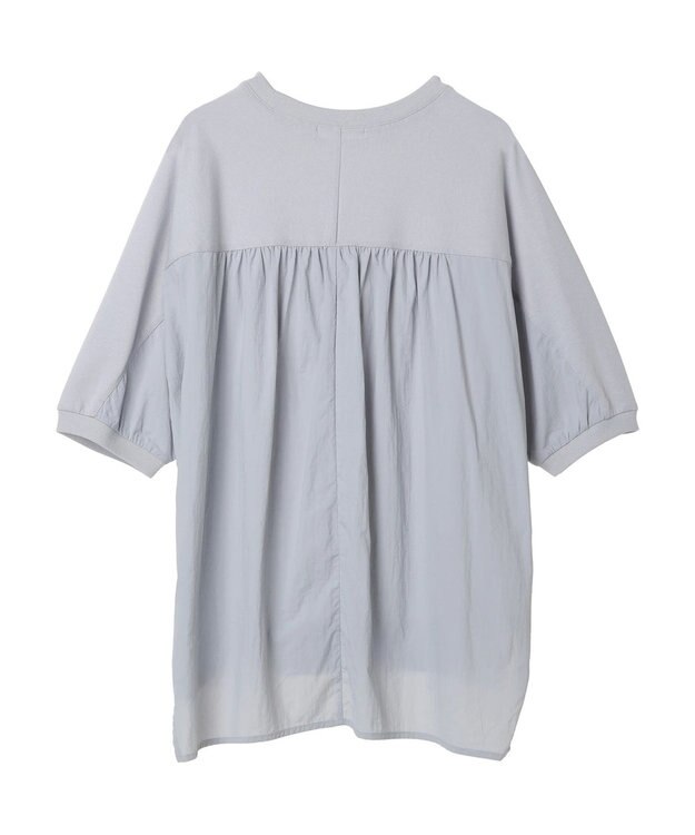 Green Parks ナイロンドッキングカットチュニック Gray