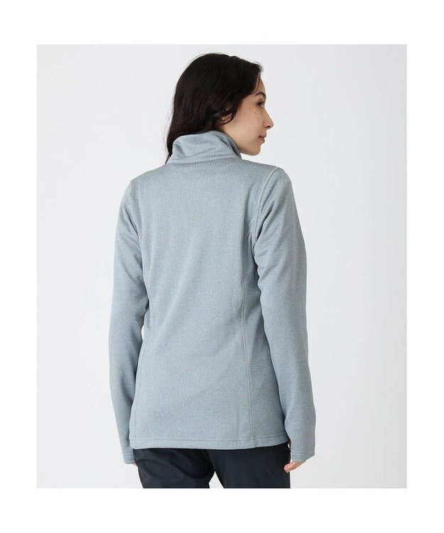 Columbia Columbia/ ウィメンズパークビューグリッドフリースフルジップ /コロンビア Cirrus Grey、 Heather