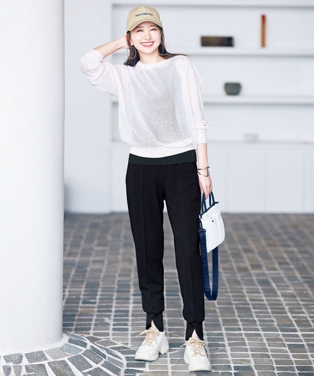 UNFILO 【累計売上10万本！15サイズ展開】BEAUTY MOVE 最愛 ジョグパン ブラック