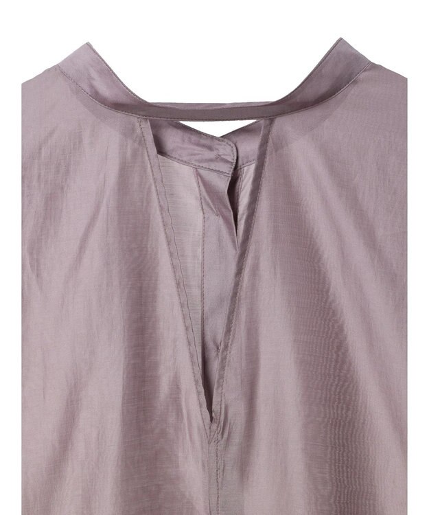 earth music&ecology マルチウェイシアーシャツ Grayish Pink