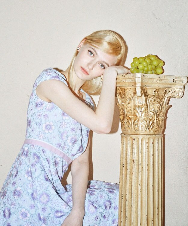 TOCCA 【Archive Collection】【消臭・洗える】GERANIUM ドレス ラベンダー系