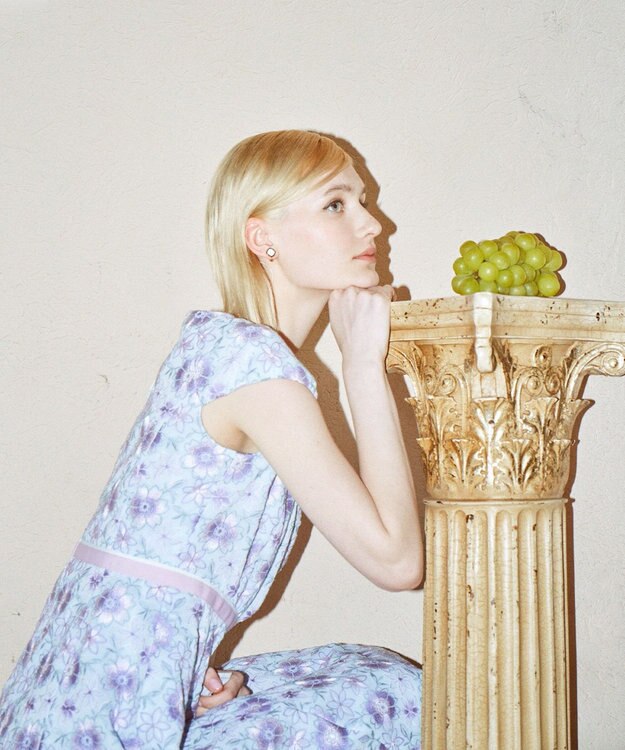 TOCCA 【Archive Collection】【消臭・洗える】GERANIUM ドレス ラベンダー系