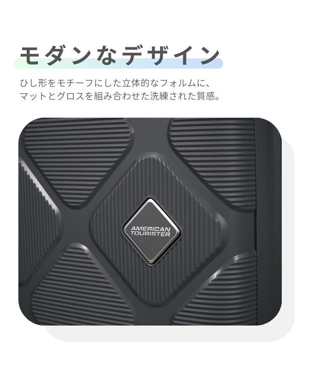 Samsonite アメリカンツーリスター スーツケース 79L(/87L)  インスタゴン スピナー69 INSTAGON ダークグレー