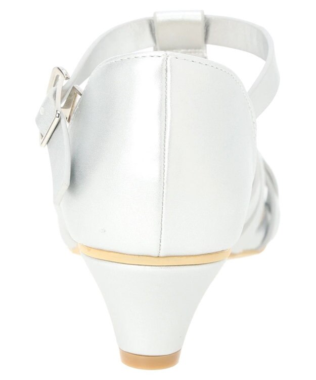 Green Parks ＲＵＰＩＳ．メッシュＴストラップグルカサンダル Silver