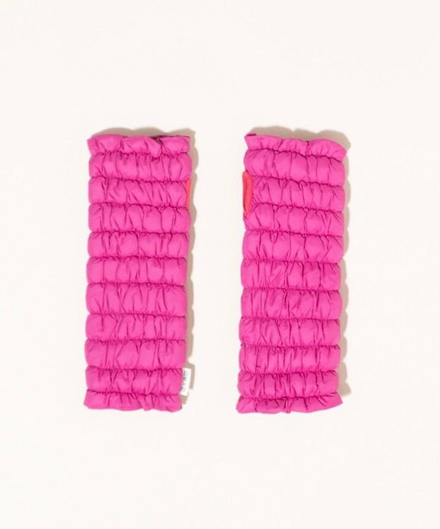 KWD 【日本製】DOWN ARM WARMER グリーンダウン ダウンアームウォーマー ピンク