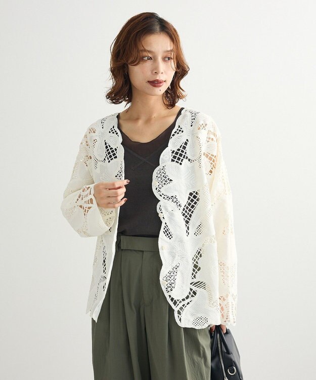 Green Parks ・ＳＵＧＡＲ　ＳＰＯＯＮ　シアー切替タンクトップⅡ Charcoal Gray