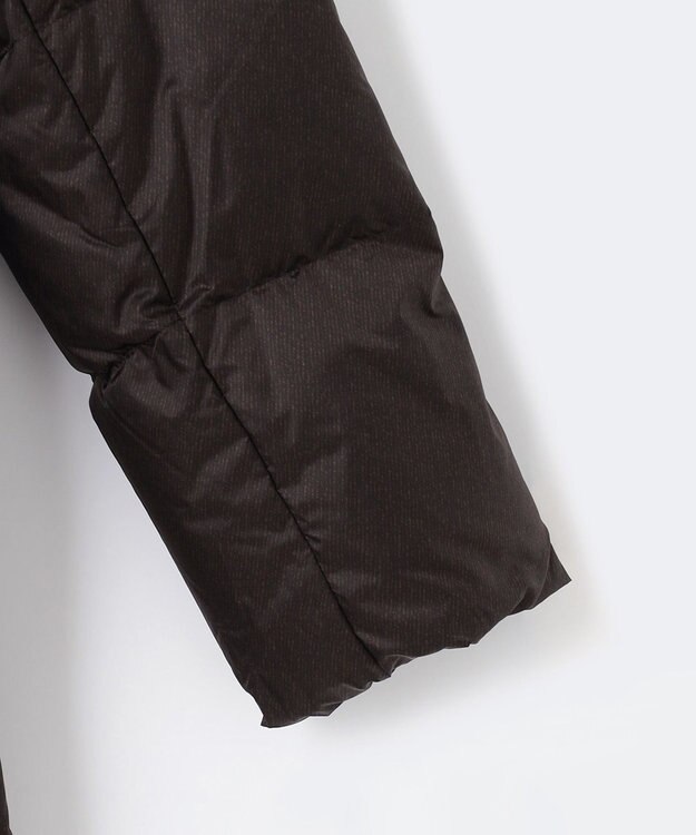 自由区 【WEB限定カラーあり・新色追加・洗える】ブライトダウン ロング丈ダウンコート ダークブラウン系5