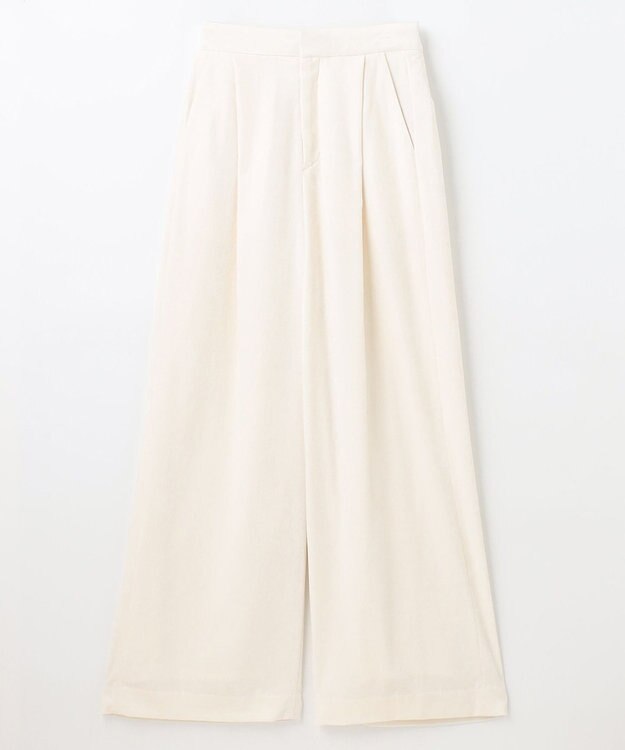 NAVE ブライトベロア パンツ ホワイト系