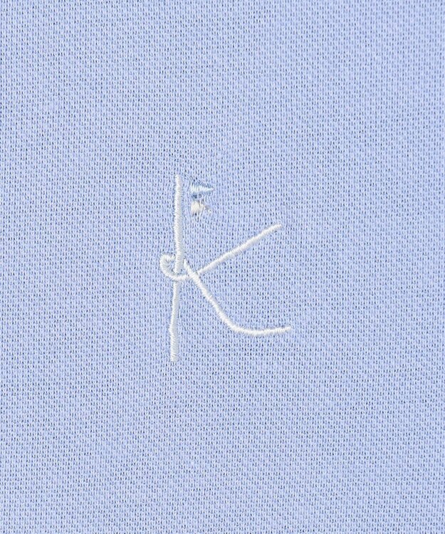 組曲 KIDS 【100㎝】 カノコポロワンピース サックスブルー