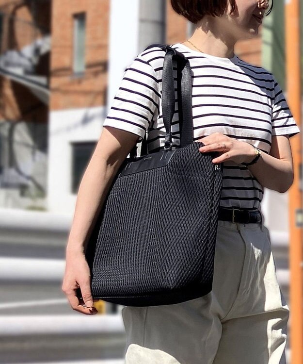 ROOTOTE 1157【トート＆リュック】LT.セオルー.ビジィ.タウニー-A 01：ブラック