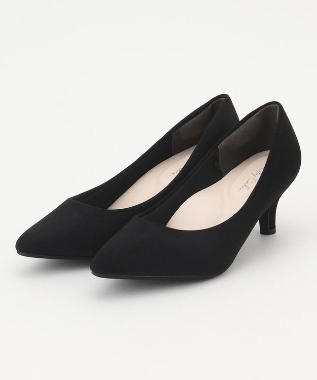 ANY SIS 【22.5~24.5cm】シャイニーレディ パンプス ブラック