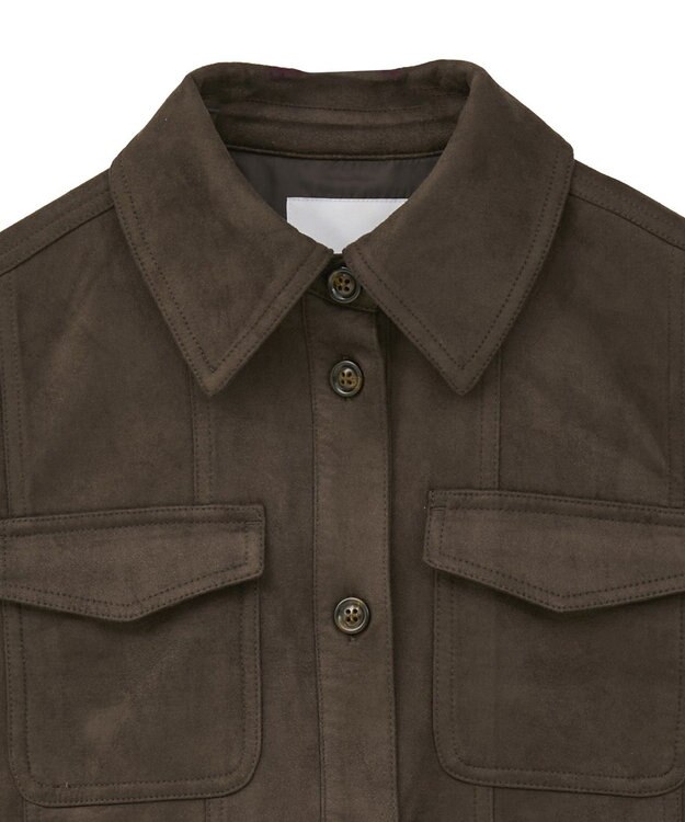 CRAFT STANDARD BOUTIQUE フェイクスエードベスト Brown