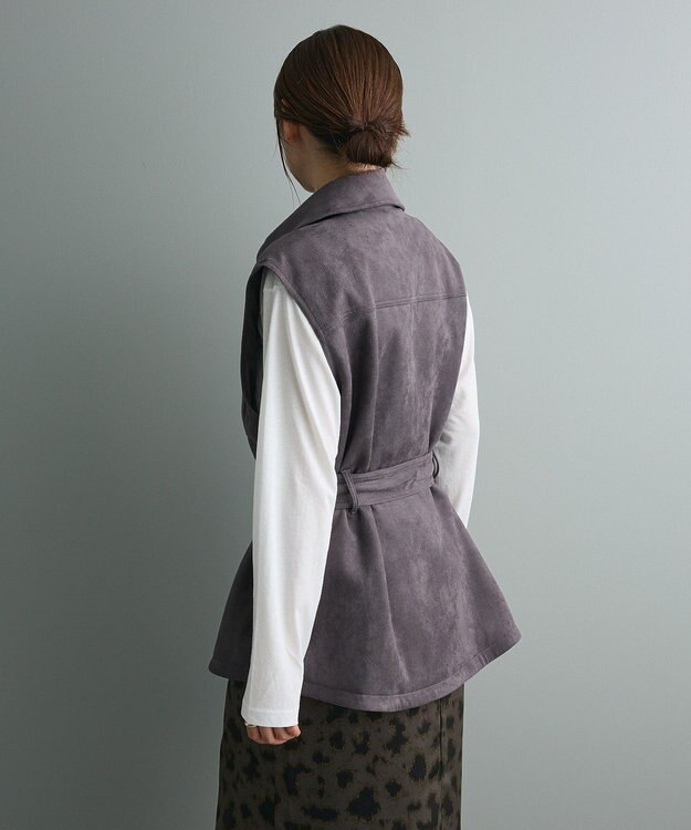 CRAFT STANDARD BOUTIQUE フェイクスエードベスト Charcoal Gray