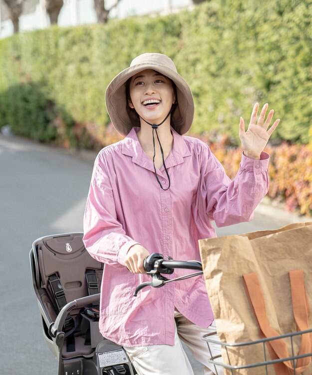 MOONBAT 【一級遮光/UVカット】UVラフィネハット（つばの広さノーマル）速乾/接触冷感/手洗いOK/サイズ調整可能/抗菌防臭加工 モカブラウン