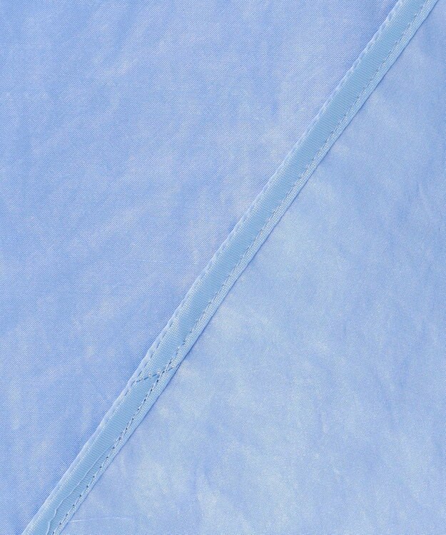 ICB 【2WAY】 セシェシルキーローン ラッフルブラウス サックス