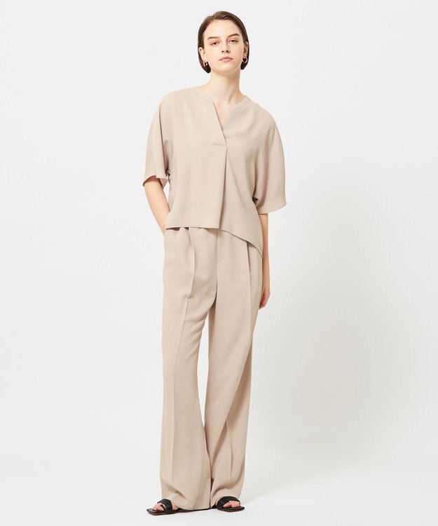 BEIGE， 【好評につき追加生産決定！・ WEB限定】ANDRE / ワイドパンツ Taupe