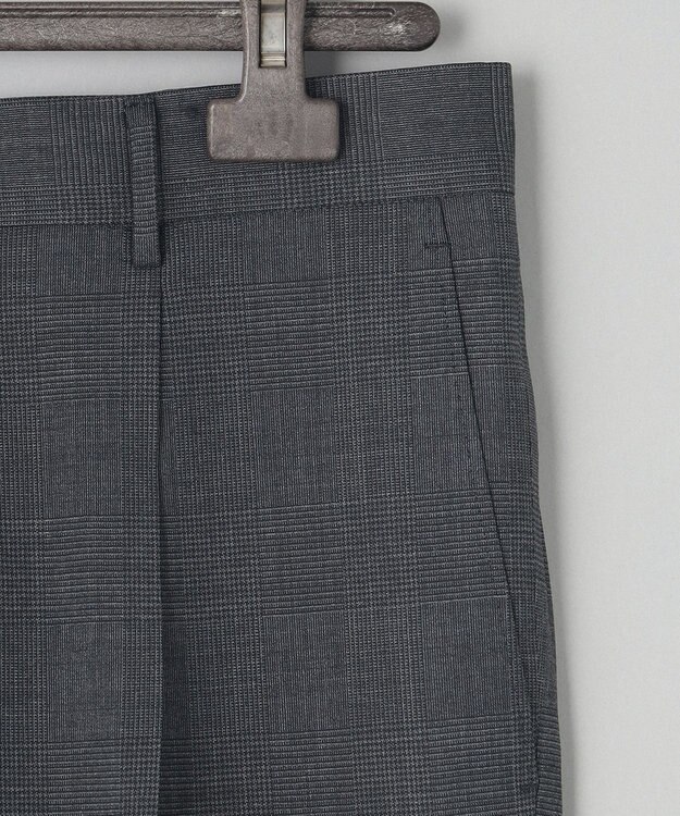 GOTAIRIKU ロングセラー【洗える/折り目加工/シワになりにくい/ウエストアジャスター】ウォッシャブル サマーウール100％パンツ_限定色(1タック)23年モデル グレー系4