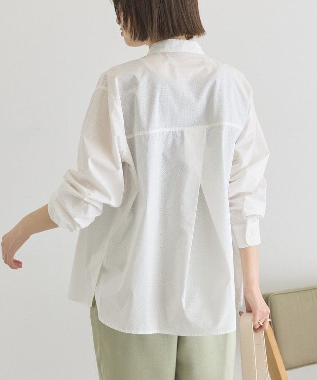 AMERICAN HOLIC パンチングシャツ Off White