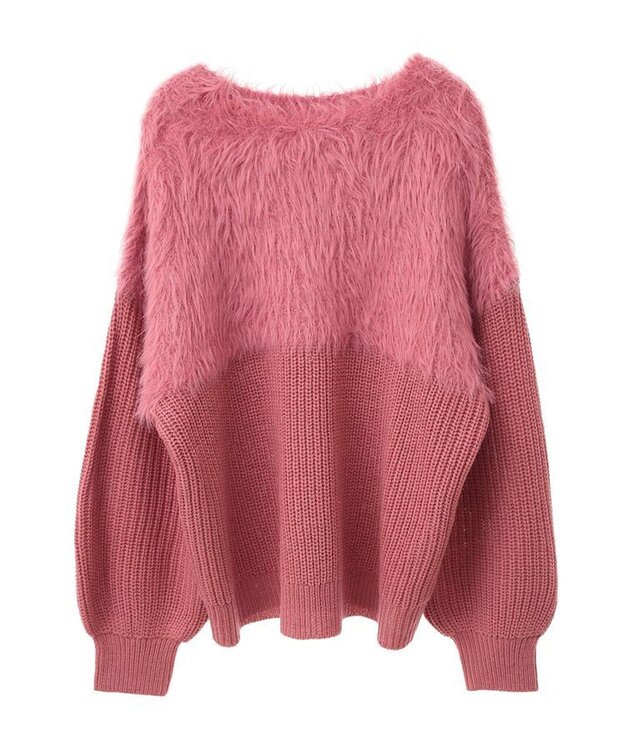 Green Parks ・Ｐｅｔｉｔ　Ｆｌｅｕｒ　シャギーキリカエニット Pink