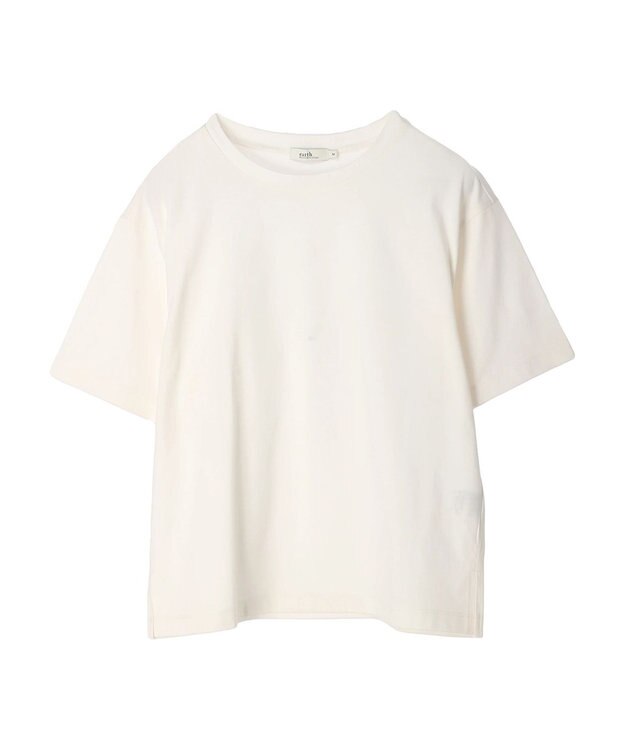 earth music&ecology ＢＯＸ　Ｔシャツ Off White