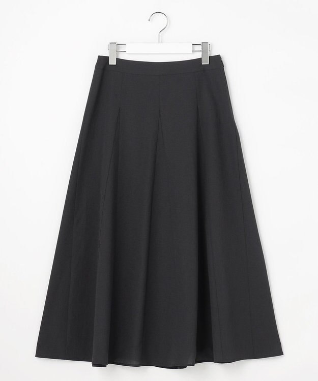 J.PRESS LADIES 【WEB限定カラーあり】アキハ BREEZE COOL フレア スカート スレート系