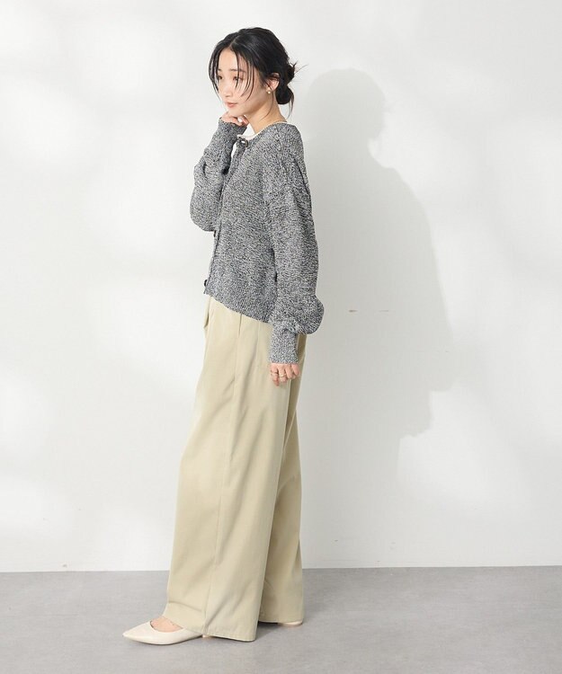 CRAFT STANDARD BOUTIQUE モールニットカーディガン Black