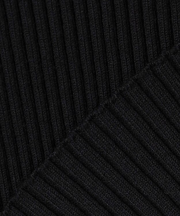 組曲 L 【WEB限定】ELENAオフショル風 ニットプルオーバー ブラック系