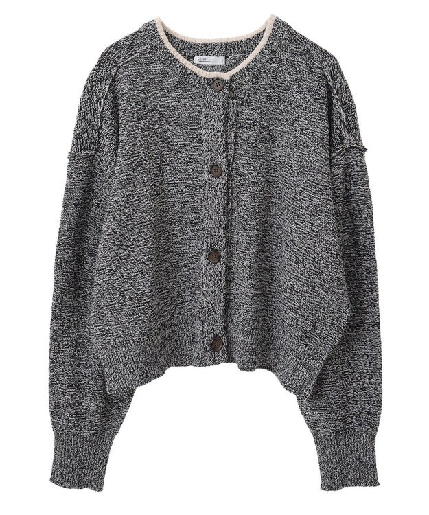 CRAFT STANDARD BOUTIQUE モールニットカーディガン Black