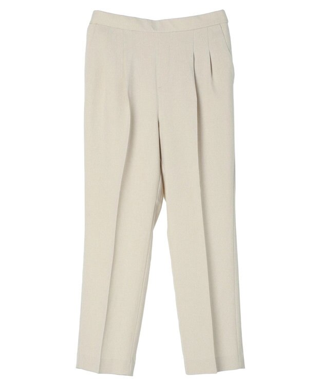 Green Parks 接触冷感　きれいシルエットパンツⅡ（テーパード） Beige