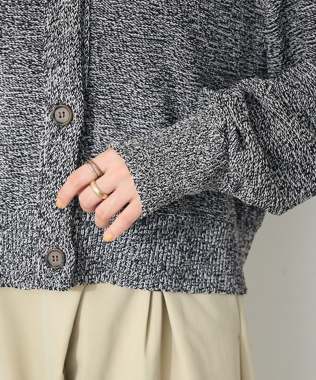 CRAFT STANDARD BOUTIQUE モールニットカーディガン Black