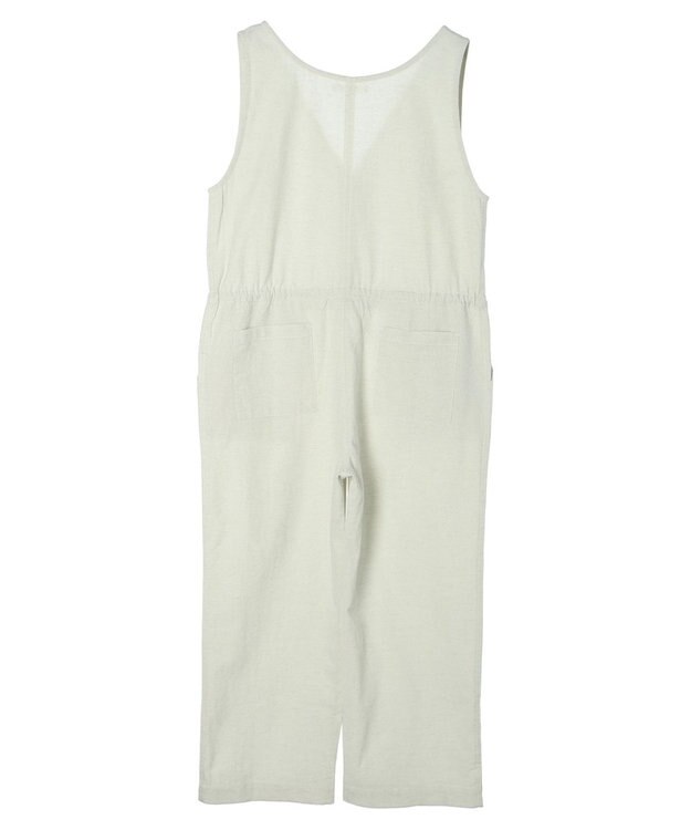 Green Parks インド 綿麻オールインワン Natural